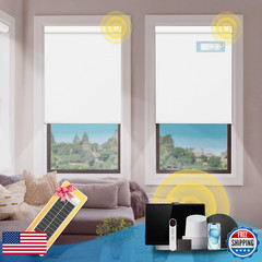Denfoon Motorized Blinds Remotethermal Electric Blindssolar Panelcustomizable