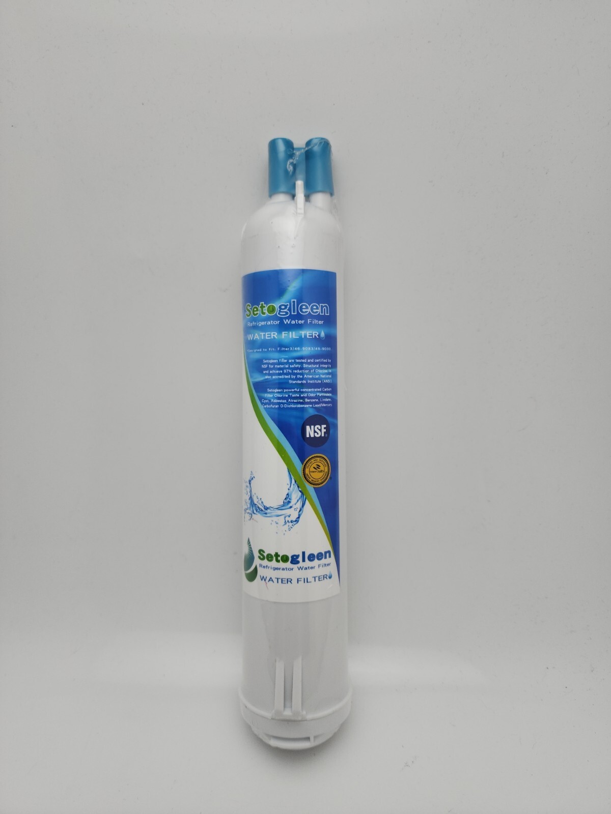 Setogleen Refrigerator Water Filter – 1 Pack – Fits Filter 3, 46-9083, 49-9030 gallery