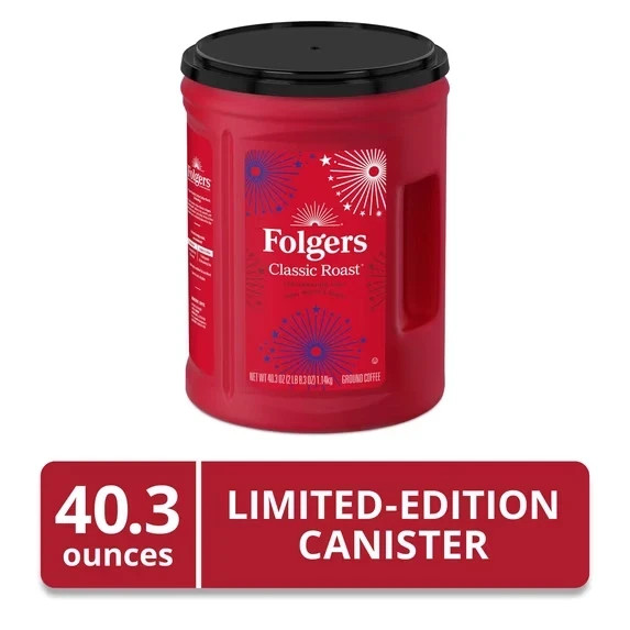 2 pack - Folgers Classic Roast Ground Coffee (40.3 oz.) - FREE shipping gallery
