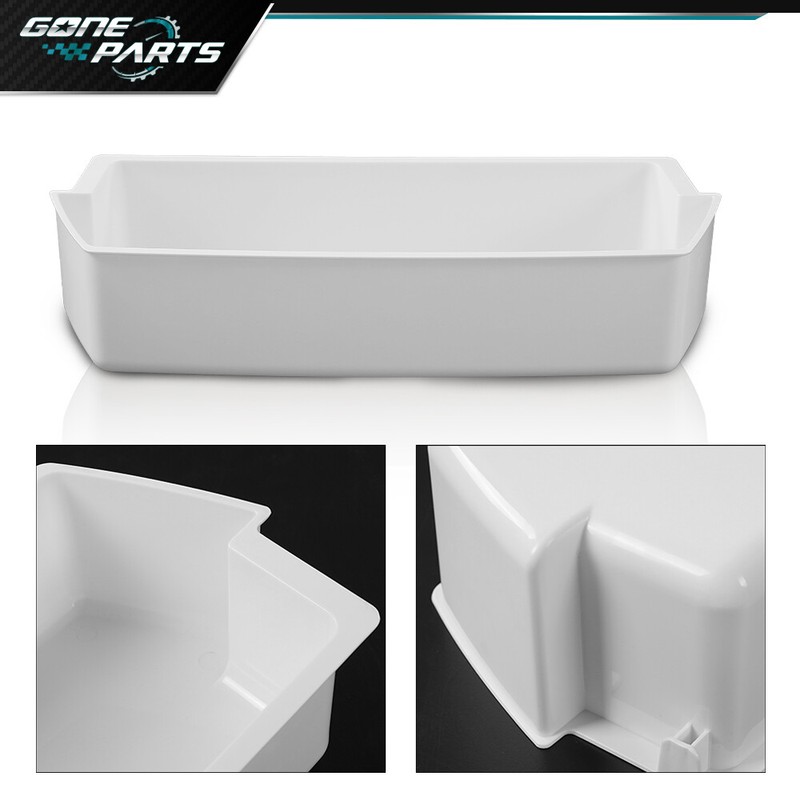 4 Packs White Shelf Bin Compatible with Kenmore Whirlpool Refrigerator gallery