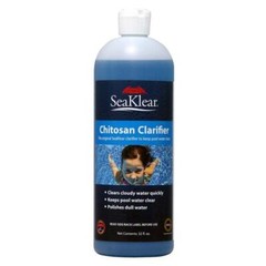 Seaklear Natural Clarifier for Swimming Pools 1 Quart (90402SKR)