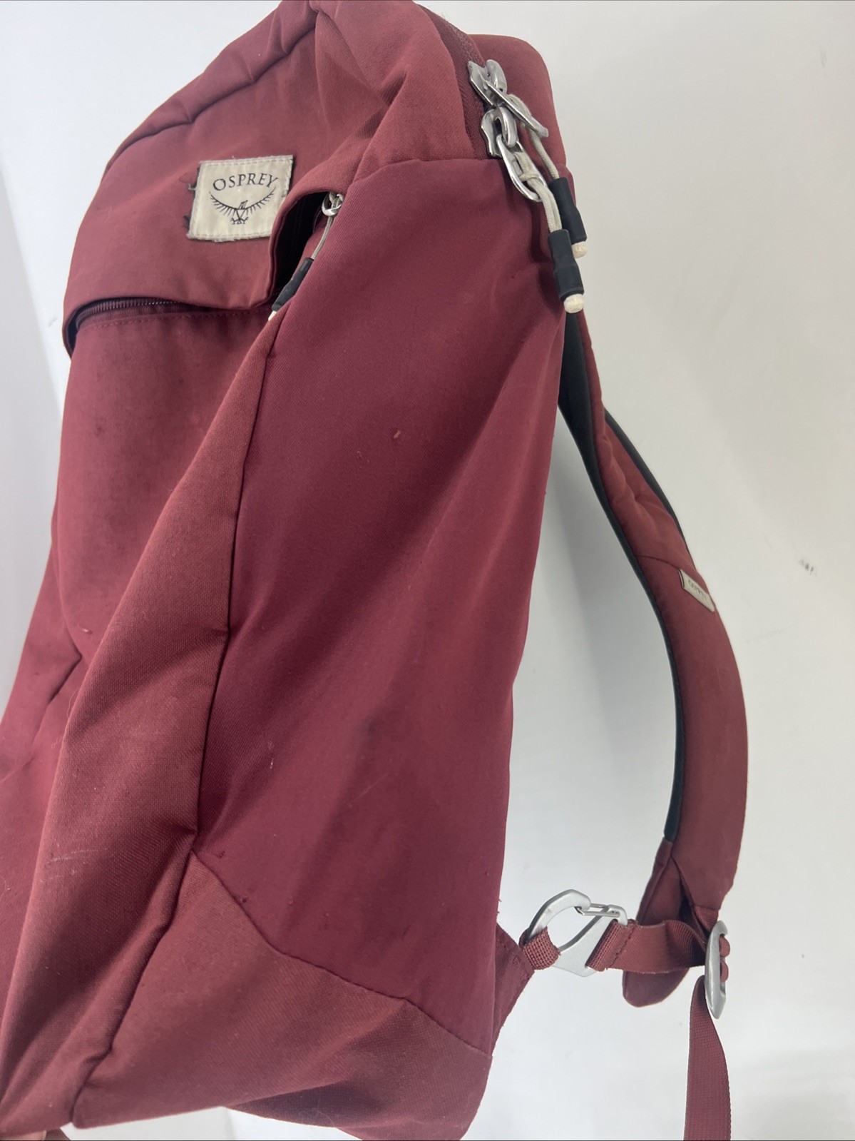 Pre-Owned Red Osprey Backpack - Unisex, Durable & Stylish 12x8 Roughly 3