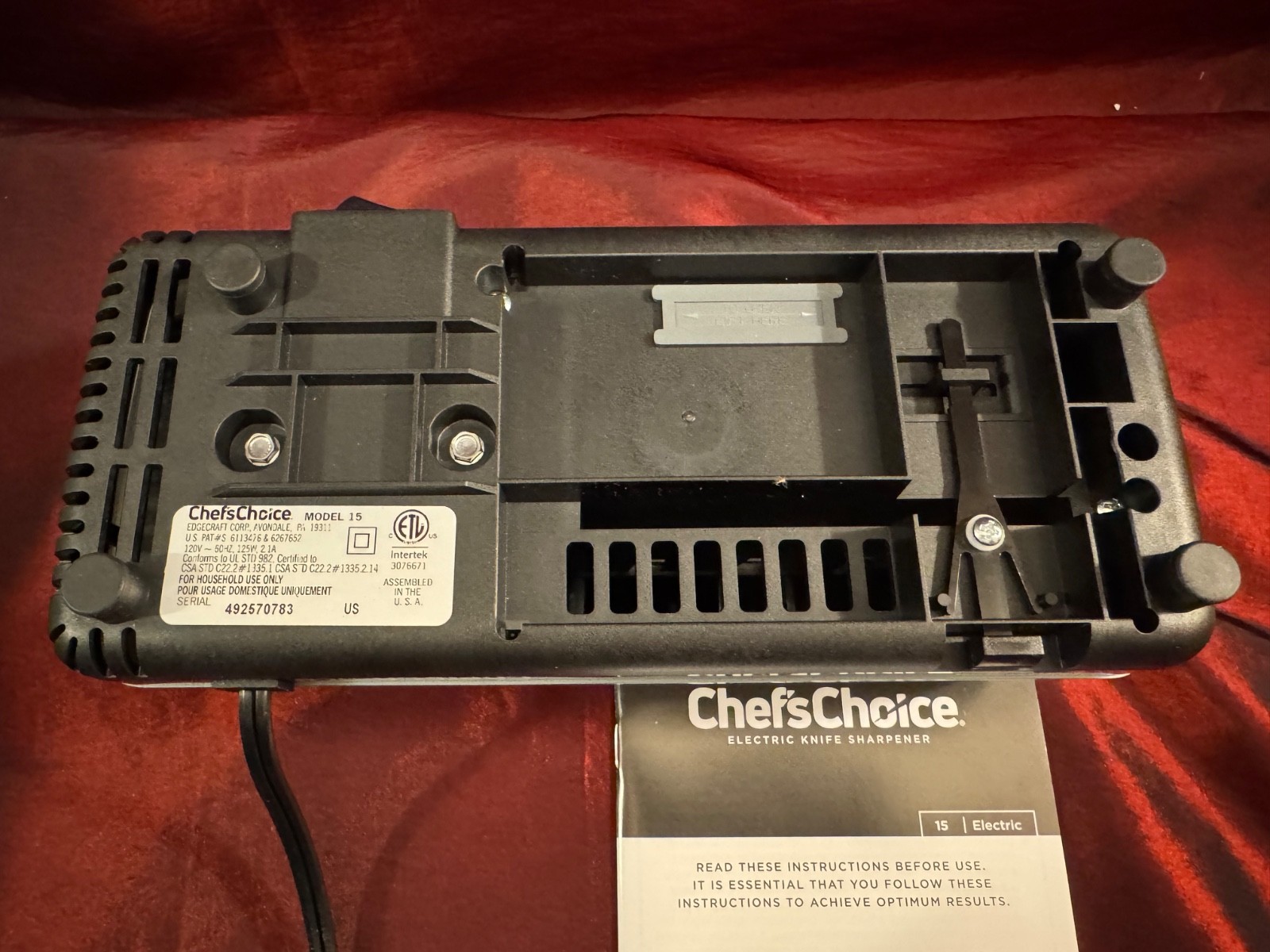*Read* Chef Choice 1520 Professional Electric Knife Sharpeners gallery