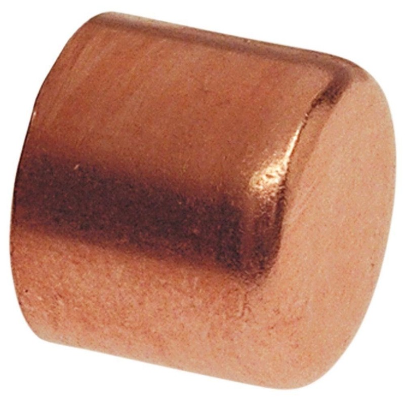 EFIELD 1/2" Copper Pipe End Cap Plug Solder Fittings, 1-25 Packs , Lead Free gallery