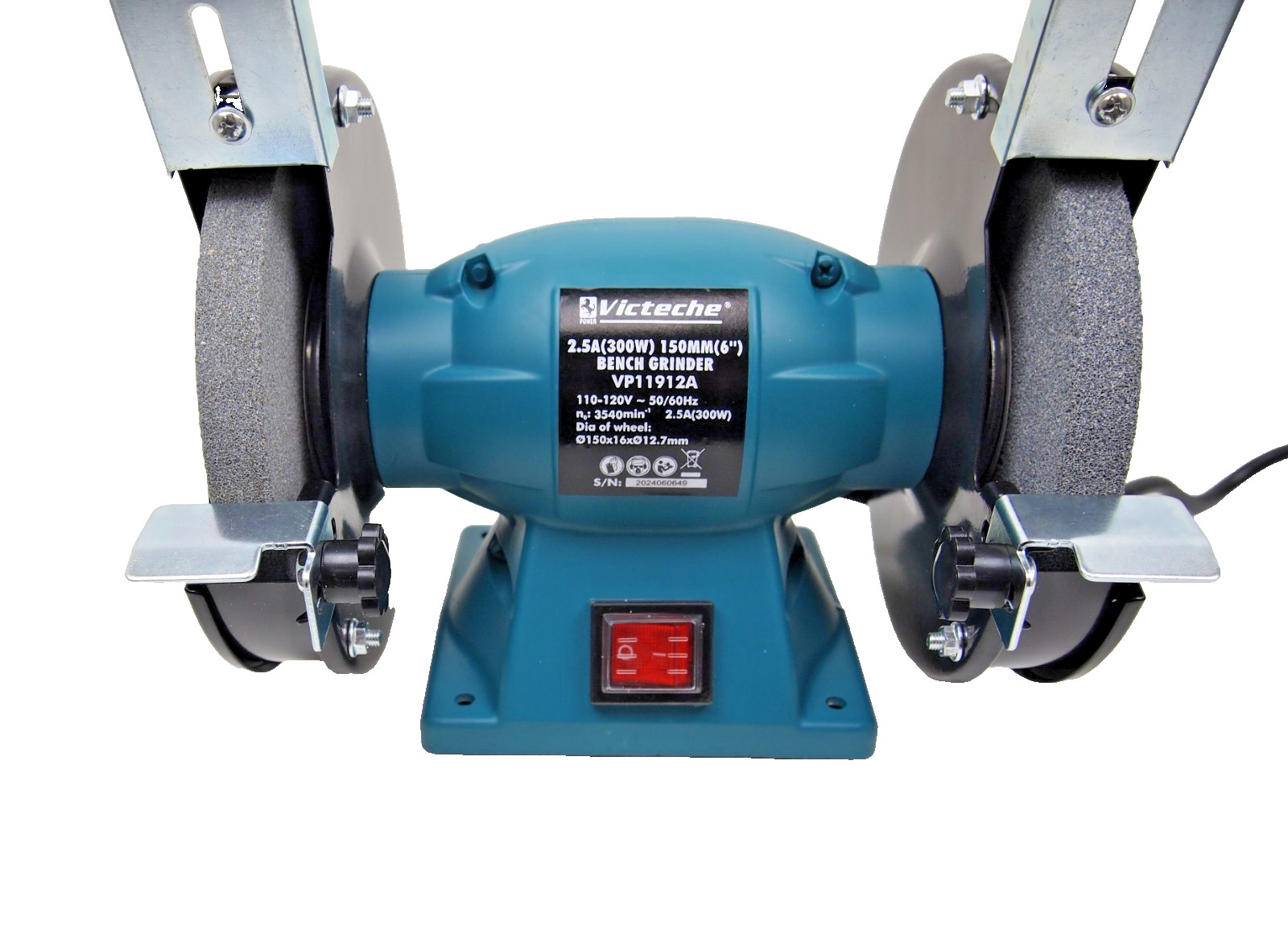 Victeche 6" Bench Grinder Grinding Polisher 300W VP11912A gallery