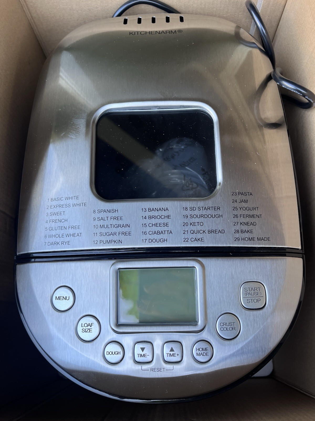 KITCHENARM 29-in-1 Smart Bread Machine gallery