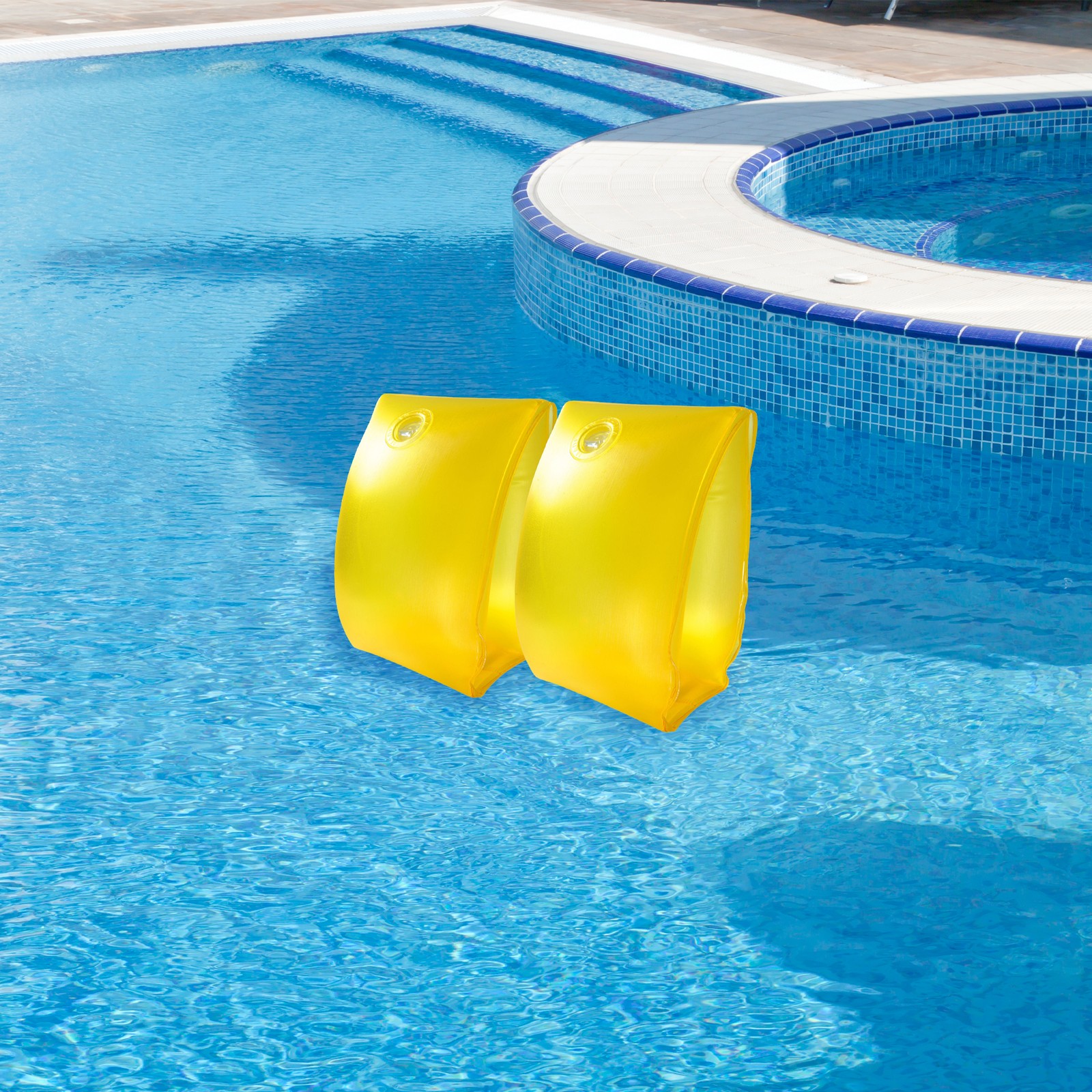 Northlight Set of 2 Inflatable Yellow Children's Arm Floats - 3 Years and Up gallery
