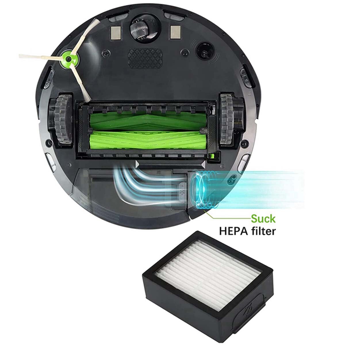 Filter Replacement for iRobot Roomba i7 i7+ i3 i4 i6 i8 Plus E5 E6 E7 Vacuum gallery