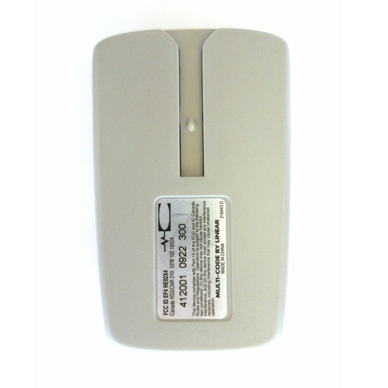 Multi-Code 4120 412001 Gate Garage Door Opener 300MHz 10 DIP Code Remote Control gallery