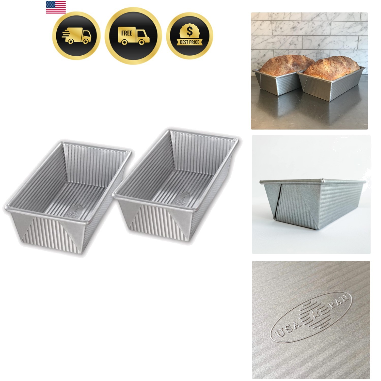 Loaf Pan set 1 Lb, 1 Pound gallery