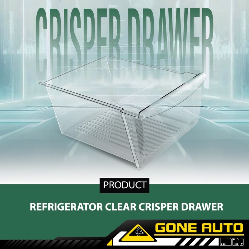 Compatible With Frigidaire Refrigerator Upper Clear Crisper Pan Drawer 240351061 gallery