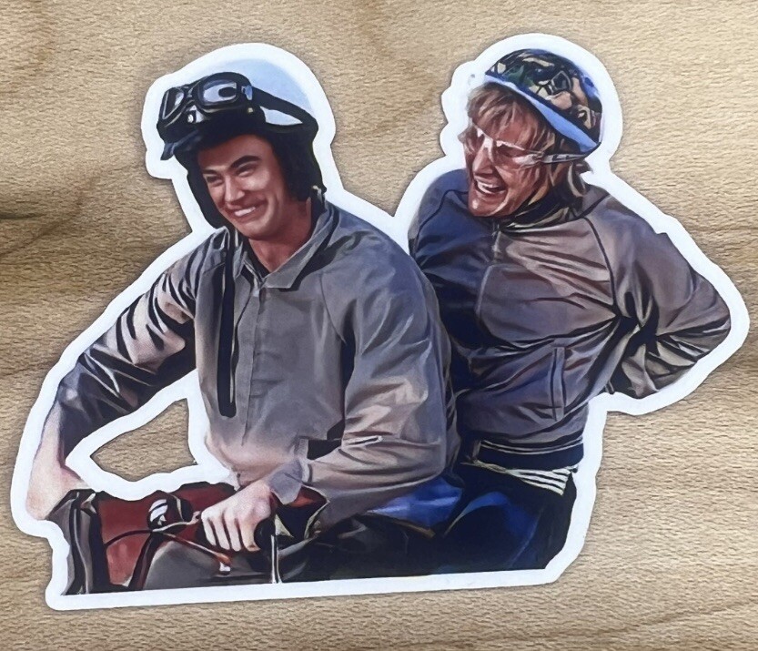 Dumb And Dumber Sticker - Funny - Weatherproof Premium Matte - Laptop Hydroflask gallery