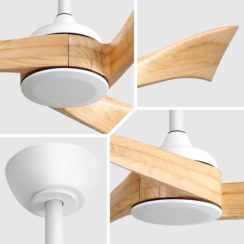 52in Low Noise Ceiling Fan without Light Quiet DC Motor/Remote Control/ CFN 4700 gallery