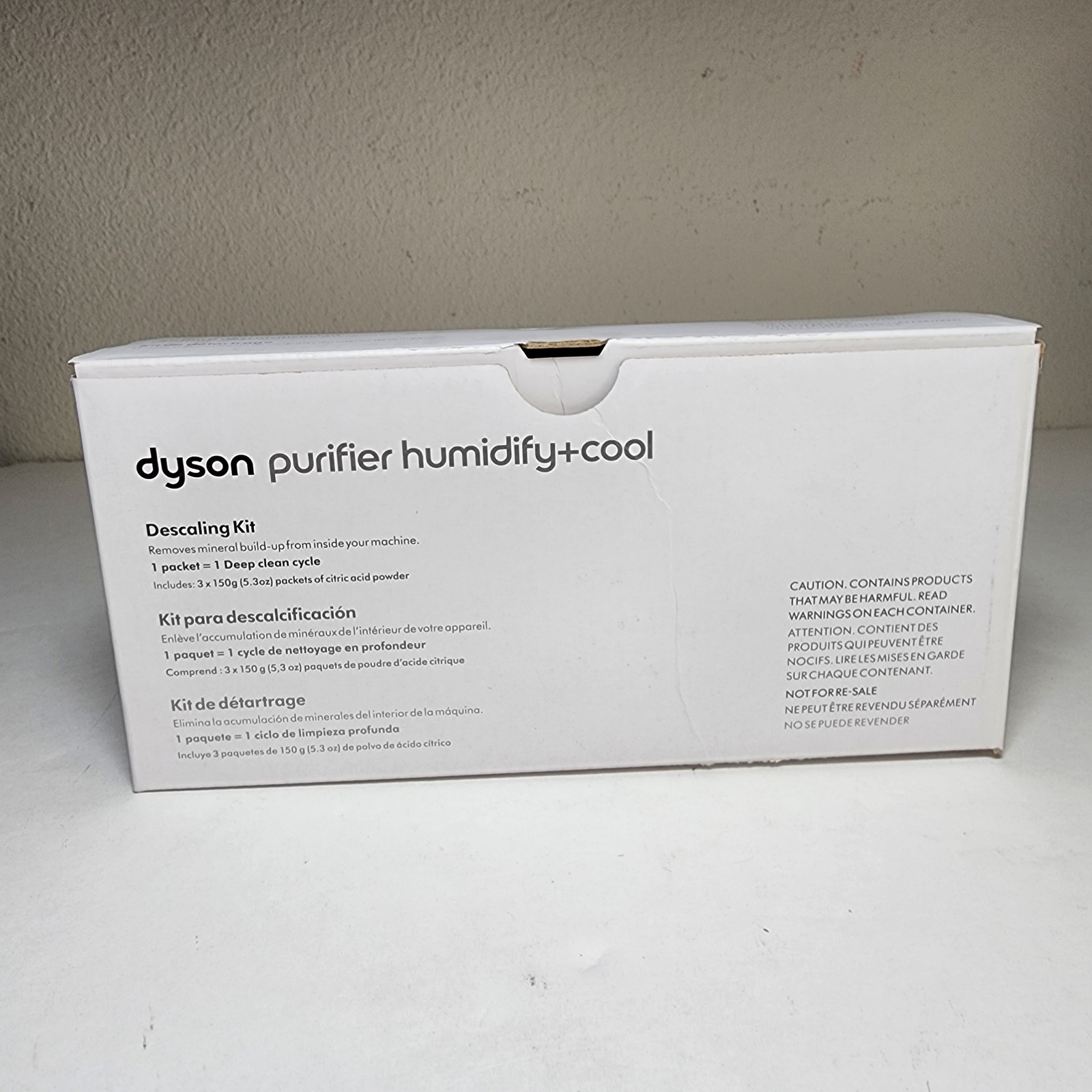 Dyson Pure Humidify + Cool Descaling Kit - 3x 150g Packets Deep Clean Cycle gallery