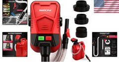 Automatic Fuel Transfer Pump with Auto-Stop Sensor3.2 GPM, Battery Operated G…