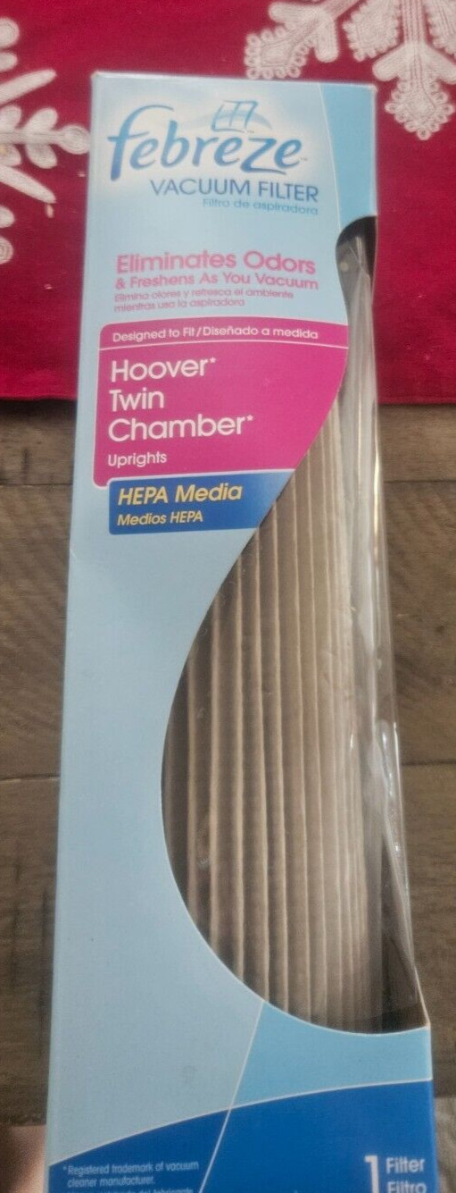 Febreze Vacuum Filter For Hoover Twin Chamber Uprights HEPA Media gallery