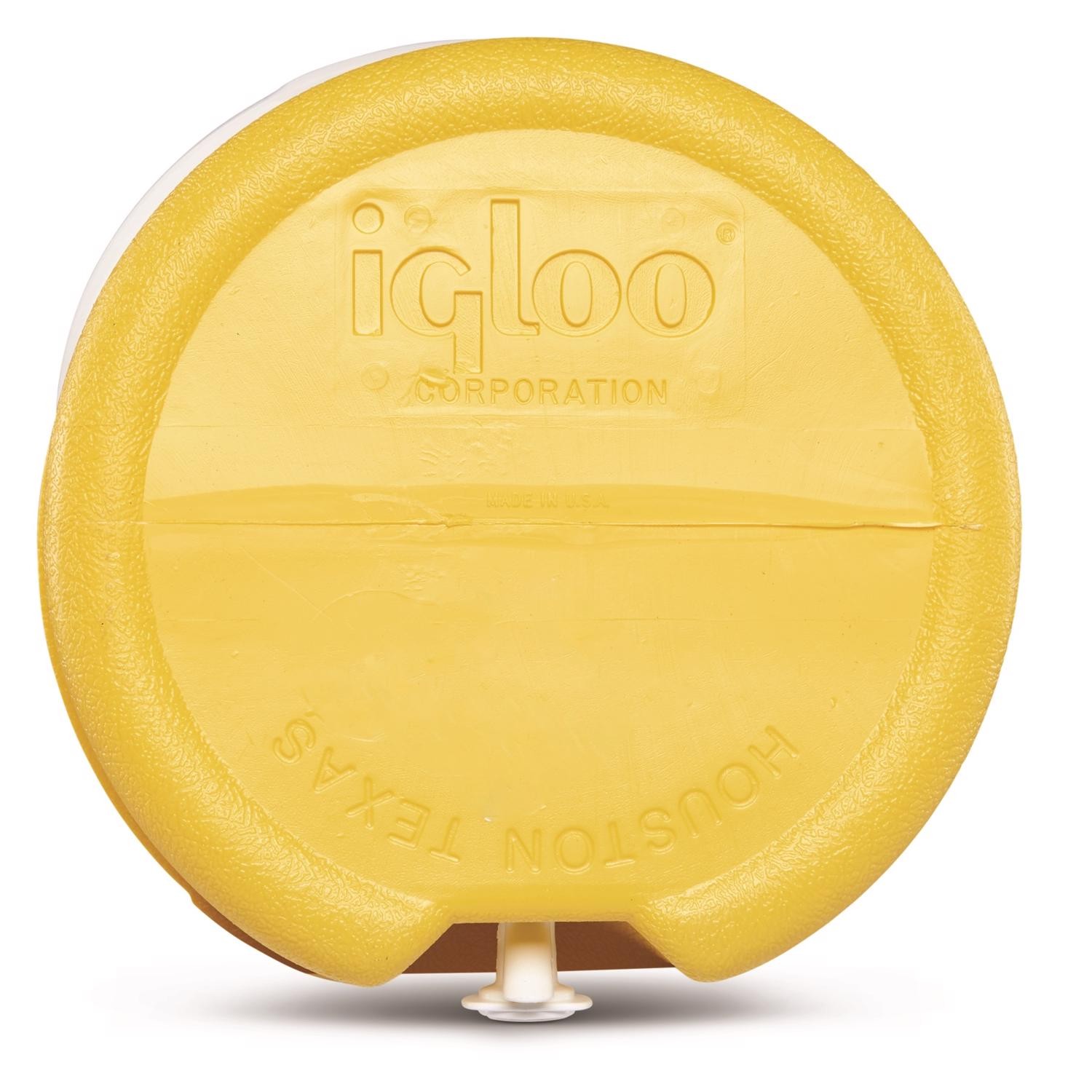 Igloo 421 Yellow Insulated Polyethylene Durable Portable Beverage Cooler 2 gal. gallery