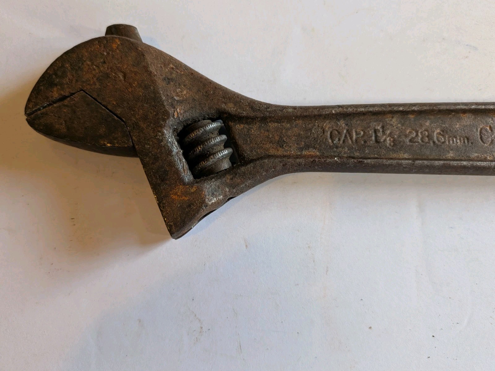 Crestoloy Adjustable Wrench Vintage Crescent Tools 10" 250mm USA gallery