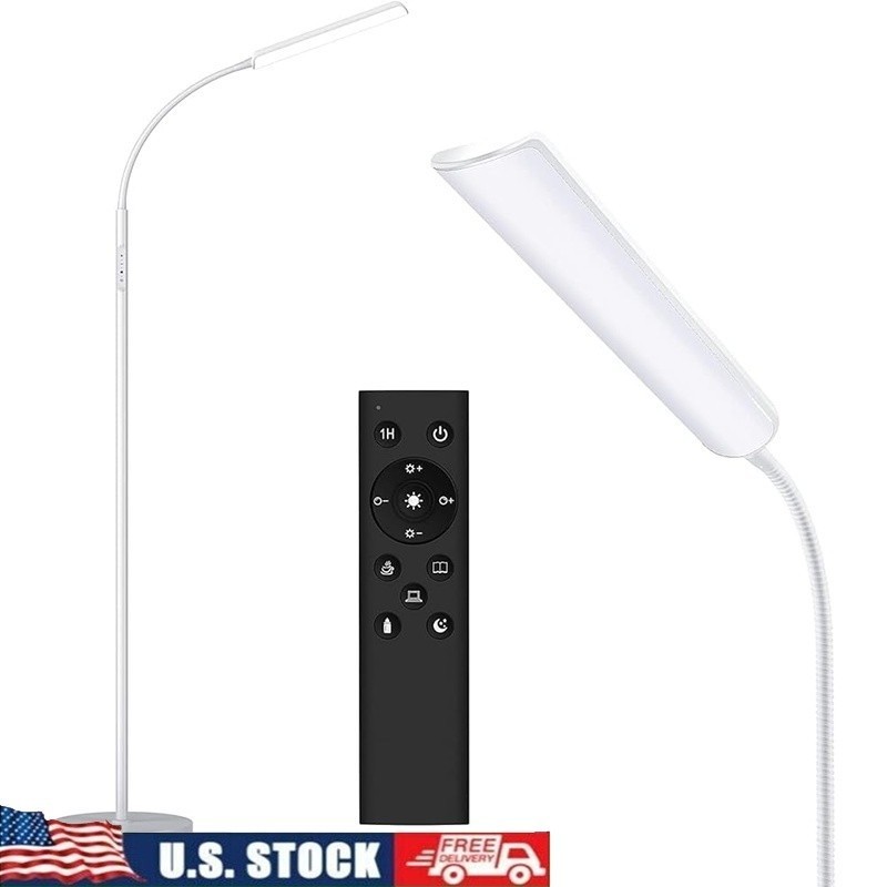 LED Floor Lamp Adjustable Brightness Remote Control Eye Protection Reading New gallery