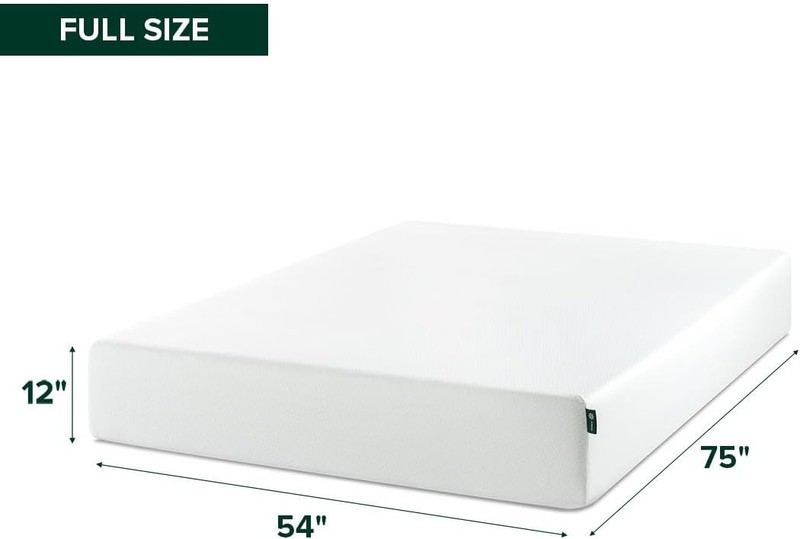 Tea Memory Foam Mattress [New Version], Fiberglass Free, Firm gallery
