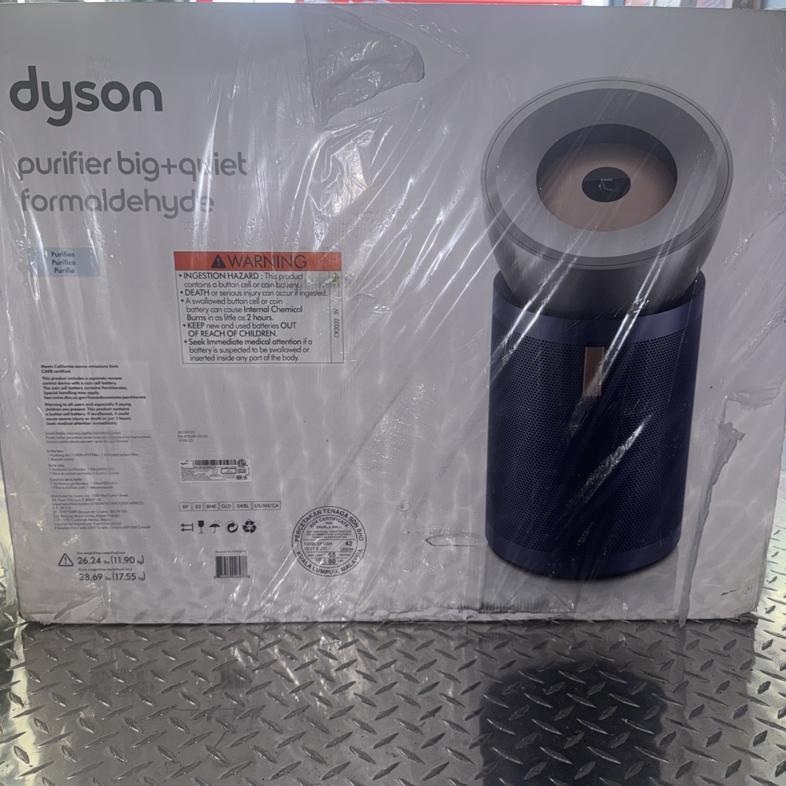 Dyson Purifier Big+Quiet Formaldehyde BP03 (Nickel/Prussian Blue) - NEW IN BOX gallery