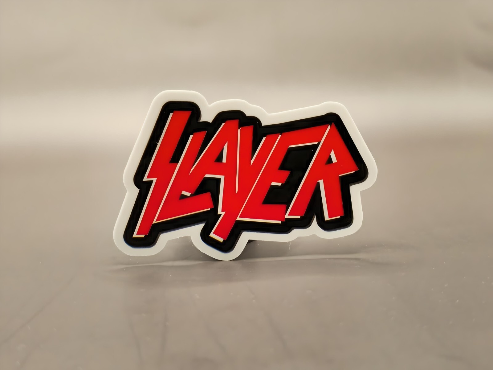 Slayer Inspired Stickers Jeff Hanneman Thrash Metal Band Logo Vinyl Decals gallery