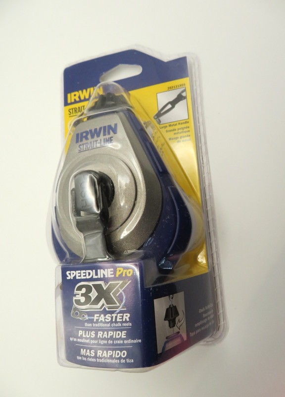 Irwin Strait-Line Speedline Pro 3X Chalk Reel, 100' gallery