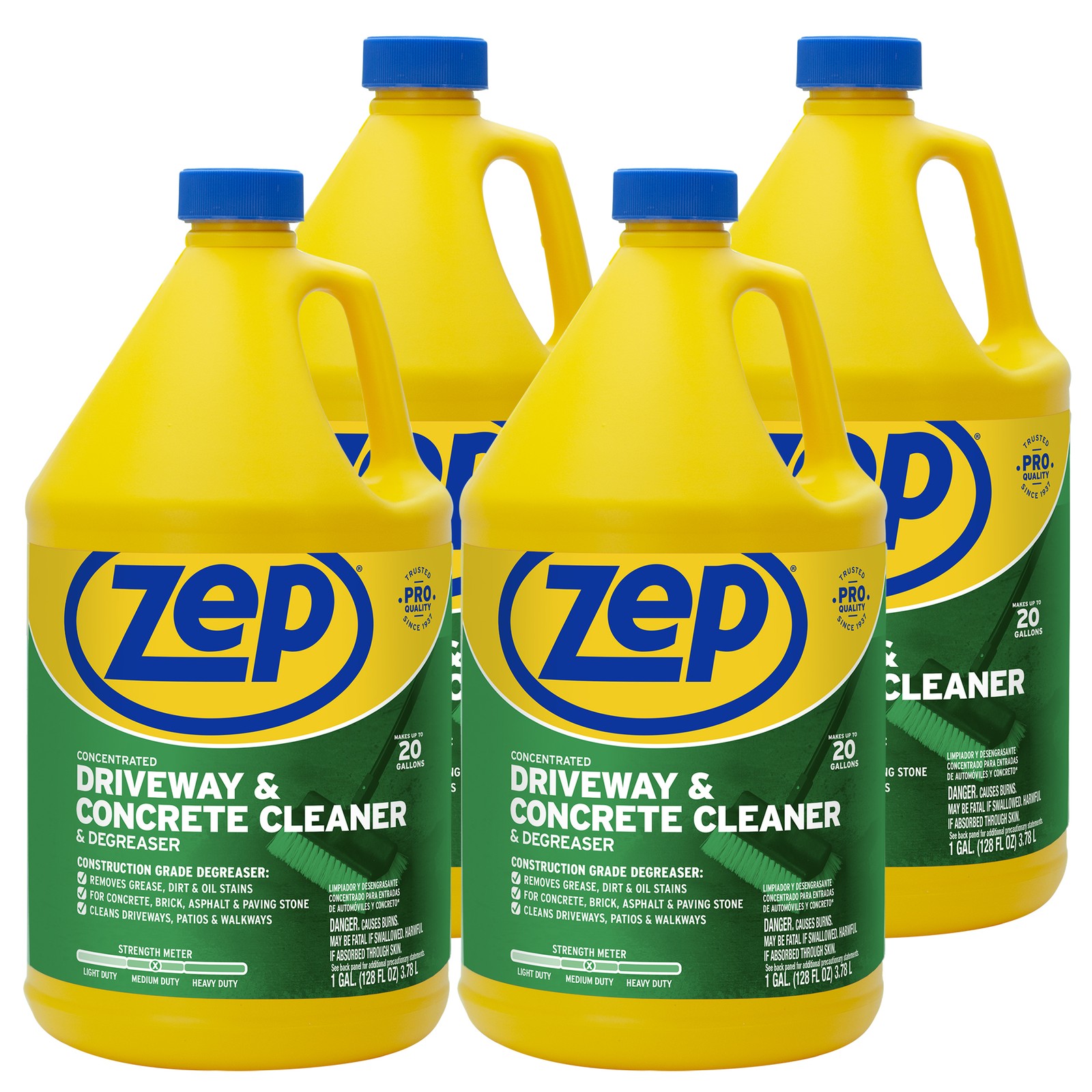 Zep Driveway, Masonry and Concrete Cleaner and Degreaser Concentrate - 1 Gallon gallery