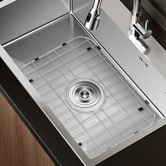 Kitchen Bottom Sink Protector Grid Wire Grid 304 Stainless Steel 16″?x?12-1/2″
