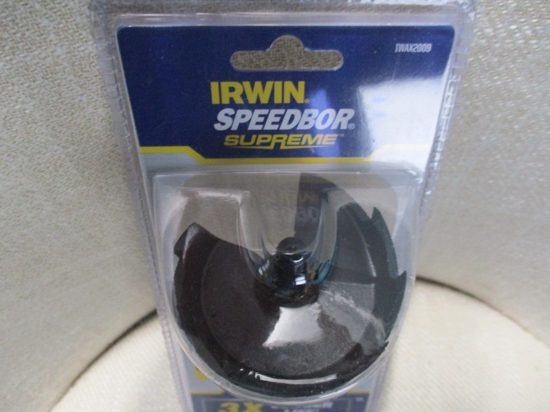Irwin Tools IWAX2009 Self-Feed Bit 2-9/16In Speedbor Supreme NEW gallery