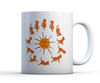 Sun Salutations Cat Custom Coffee Mug (11 oz or 15 oz) gallery