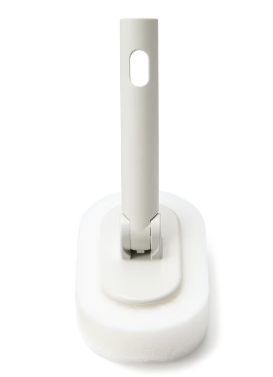 MUJI Cleaning Tool Bath Sponge with Replaceable head New Type from Japan gallery