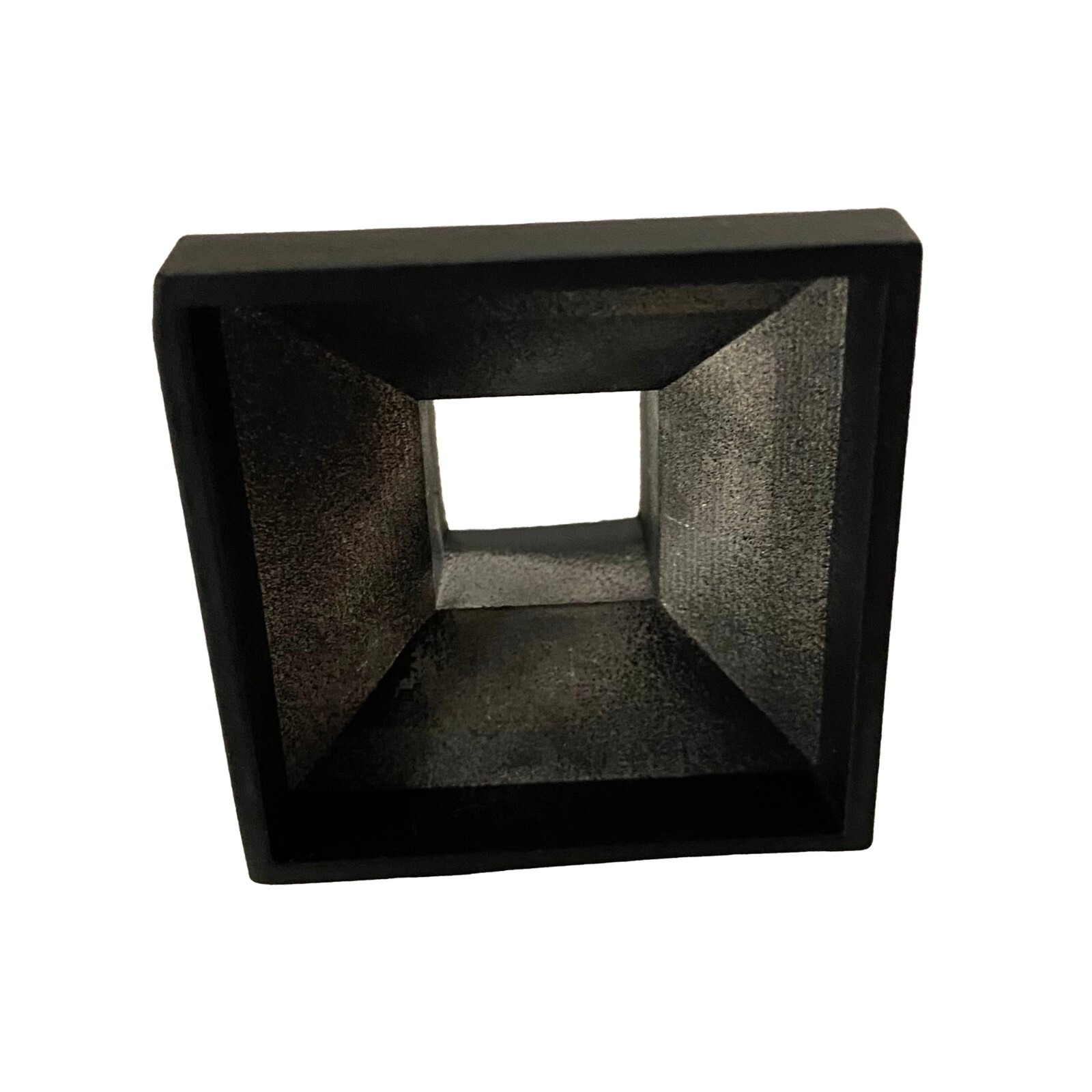 Baluster Flat Slim Shoe for 1/2" Square Iron Balusters - 10Pcs - Satin Black gallery