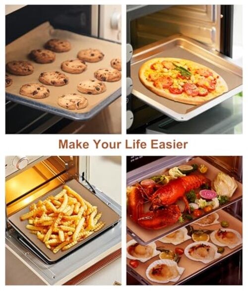 Unbleached Parchment Paper Baking Sheets, 9x13IN Precut Non 9*13in - 70pcs gallery