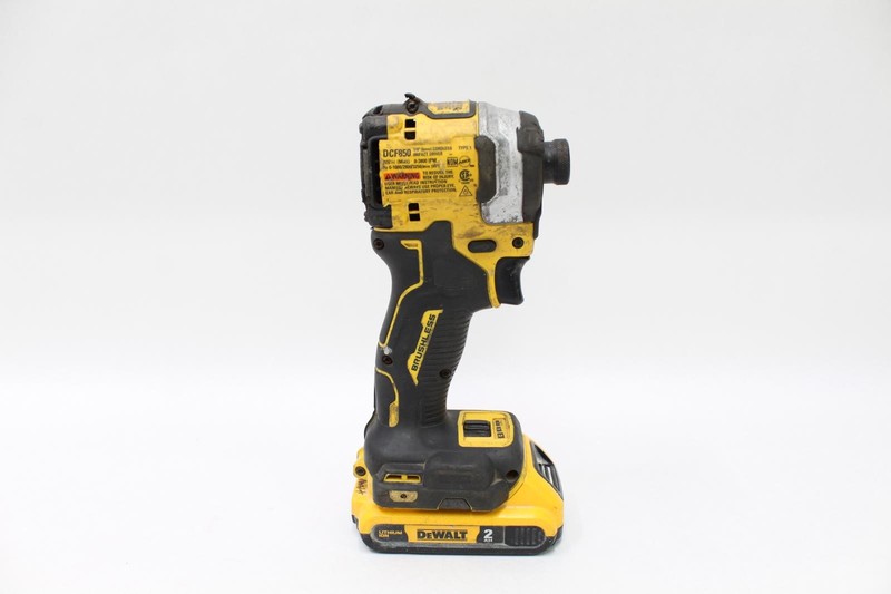 DeWALT DCF850 Atomic 20V Max Brushless 1/4" Impact Driver Kit w/ 2.0 Ah Battery gallery