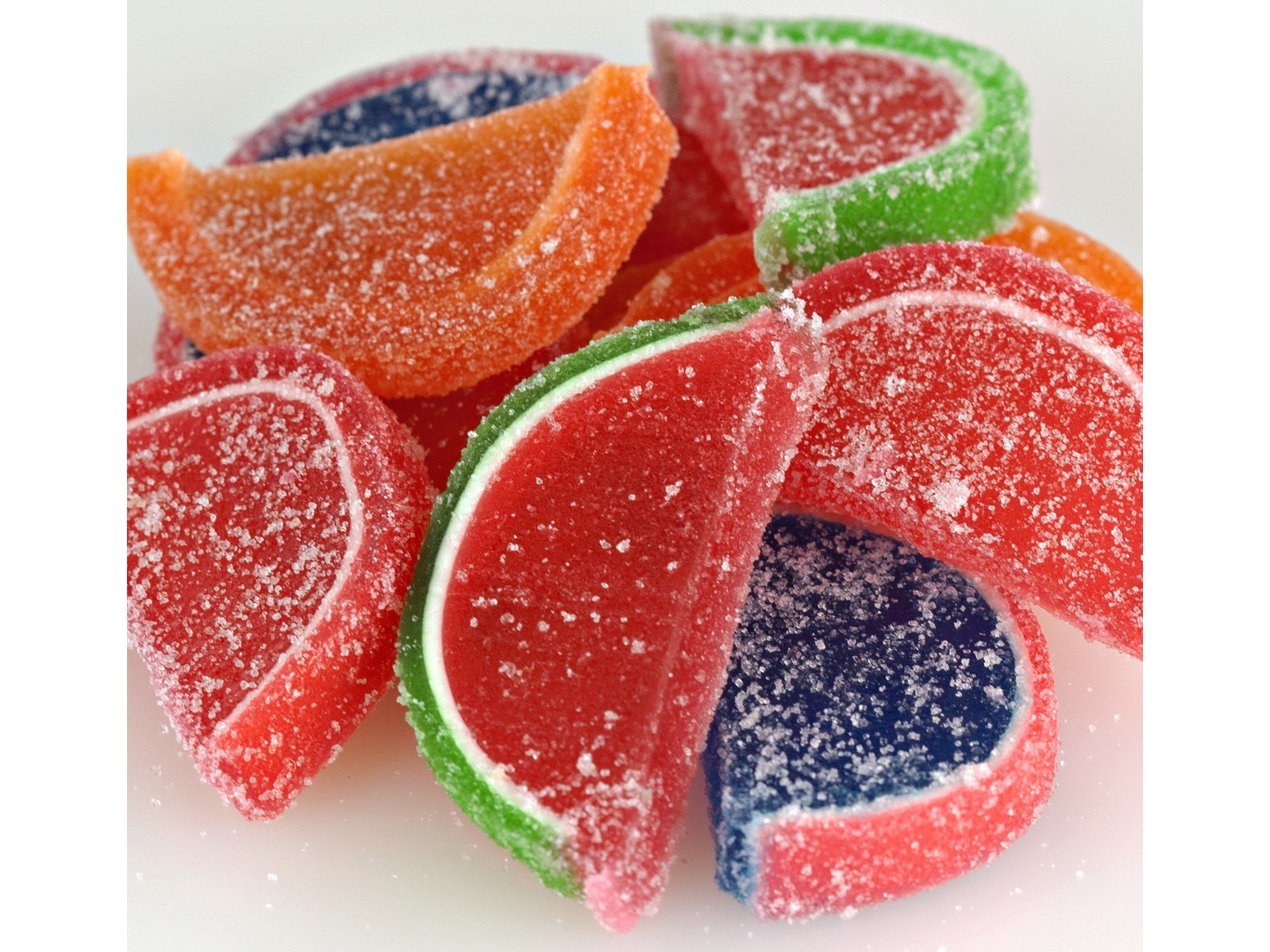 Bulk 5 lb Box Assorted BOSTON FRUIT SLICES - Regular Size - 6 Flavors gallery