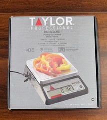 Taylor Professional Compact Stainless Digital Scale TE10FT 11 lb (Sealed)