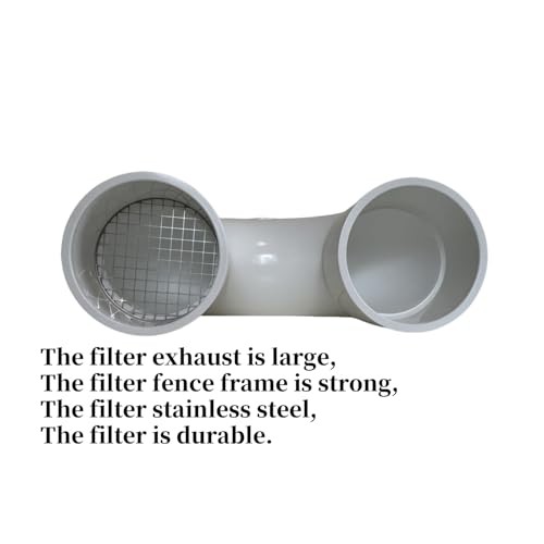 PVC termination vent with stainless steel For 2" PVC Pipe 180 Degrees gallery