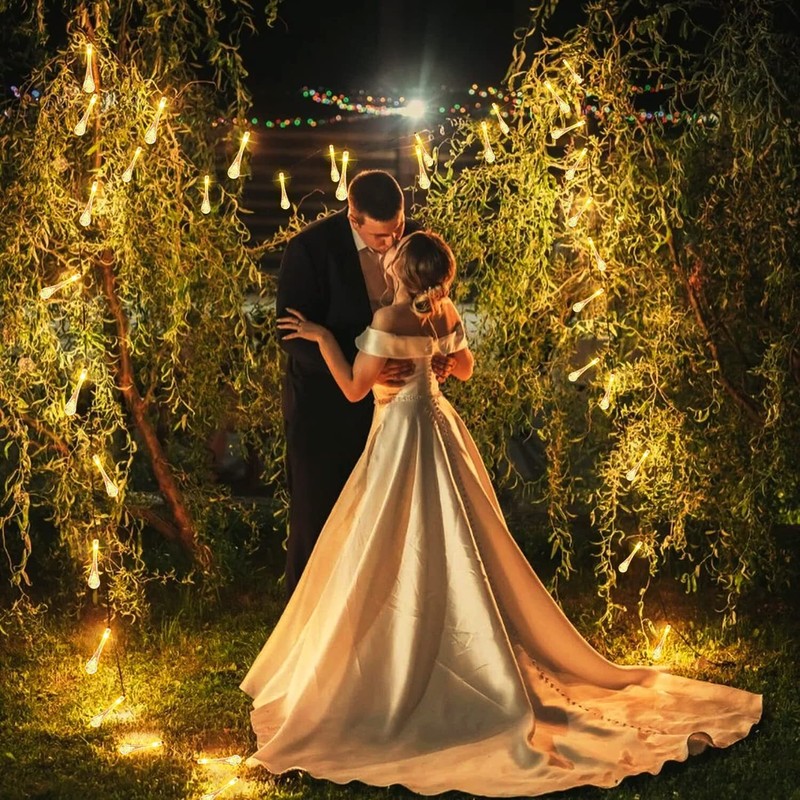 30 LED Solar Outdoor String Lights Solar Christmas Fairy Lights Garden Decor gallery
