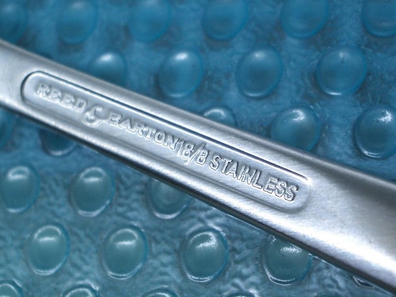 Reed & Barton BARCLAY Glossy Dinner Fork 7 5/8" Stainless 18/8 Flatware gallery