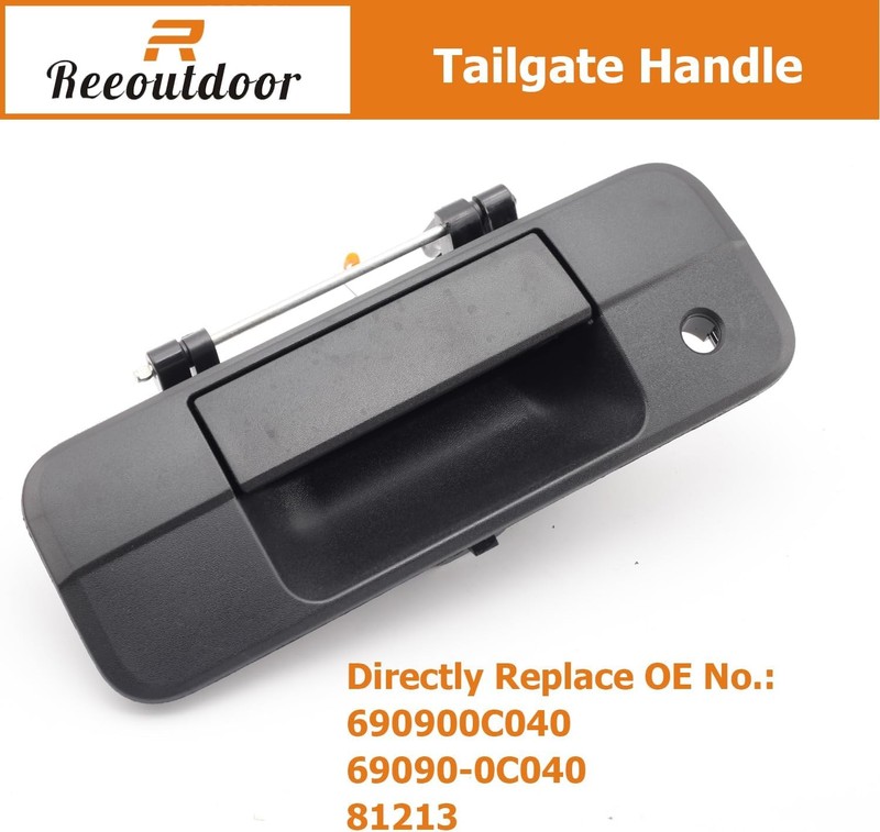 Tailgate Handle with Keyhole Compatible with 2007-2013 Tundra, Liftgate Latch gallery