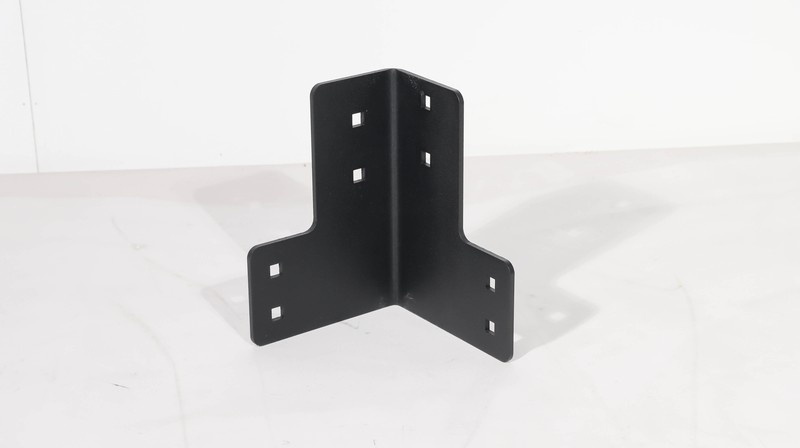 8pcs 4x4 4MM Workbench Corner Brackets Kit Steel w/Screws for Workbench Projects gallery