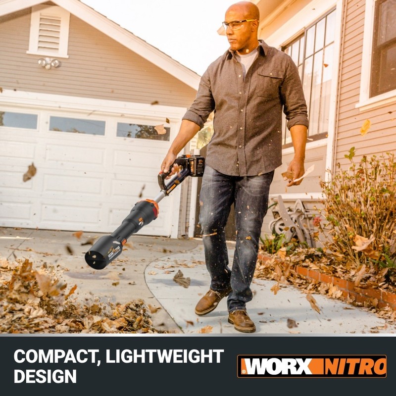 Worx Nitro WP595 40V PowerShare PRO LEAFJET Blower with Brushless Motor-OB gallery