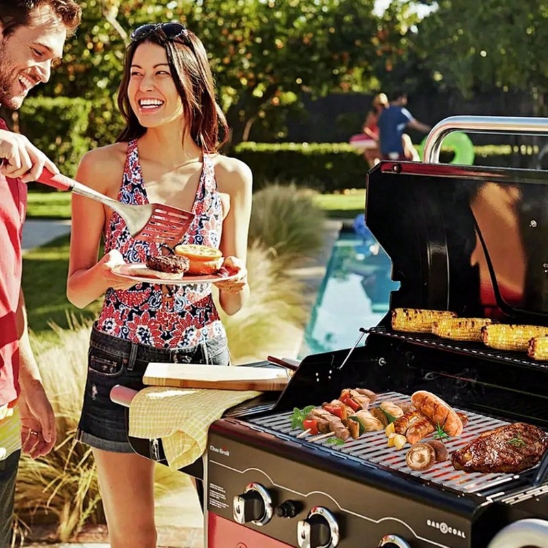 10 Pack Disposable Grill Toppers, 12" x 20" Aluminum Foil Sheets Heat-Resistant gallery