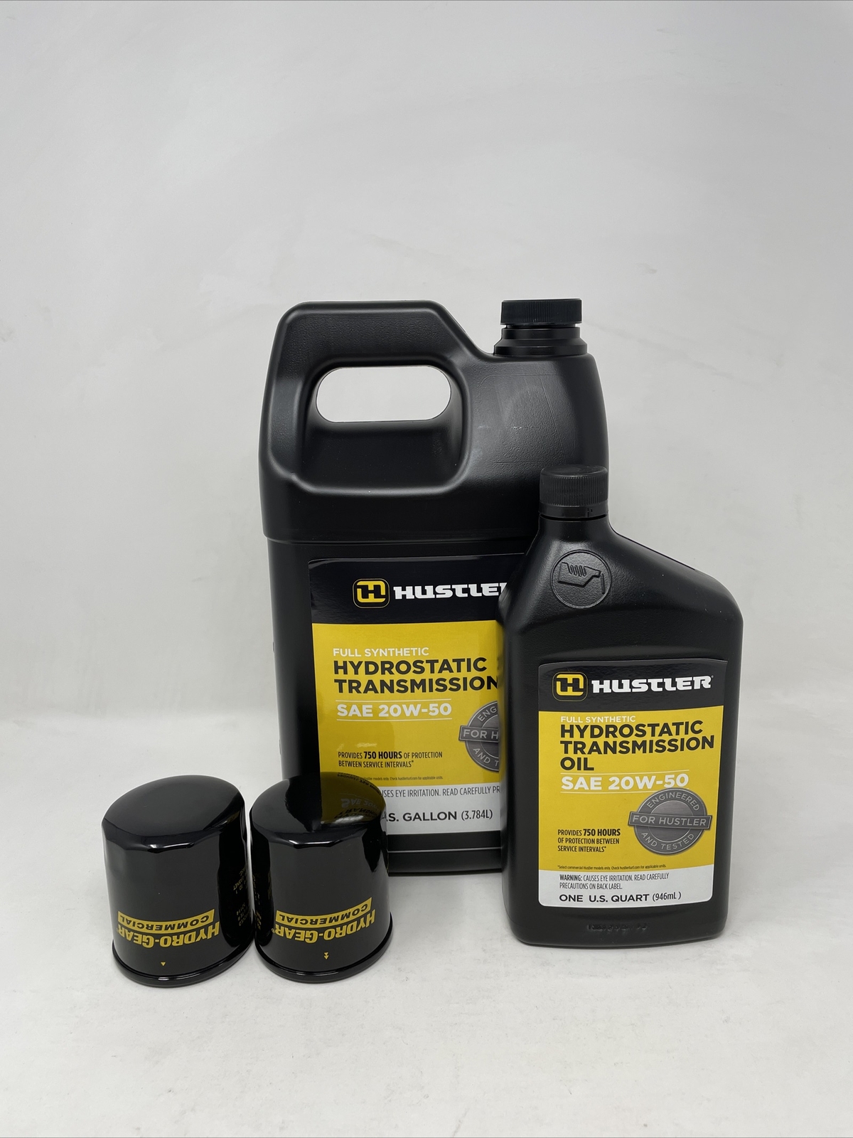 Hustler Mower 20W50 Hydrostatic Transmission Oil Change Kit gallery