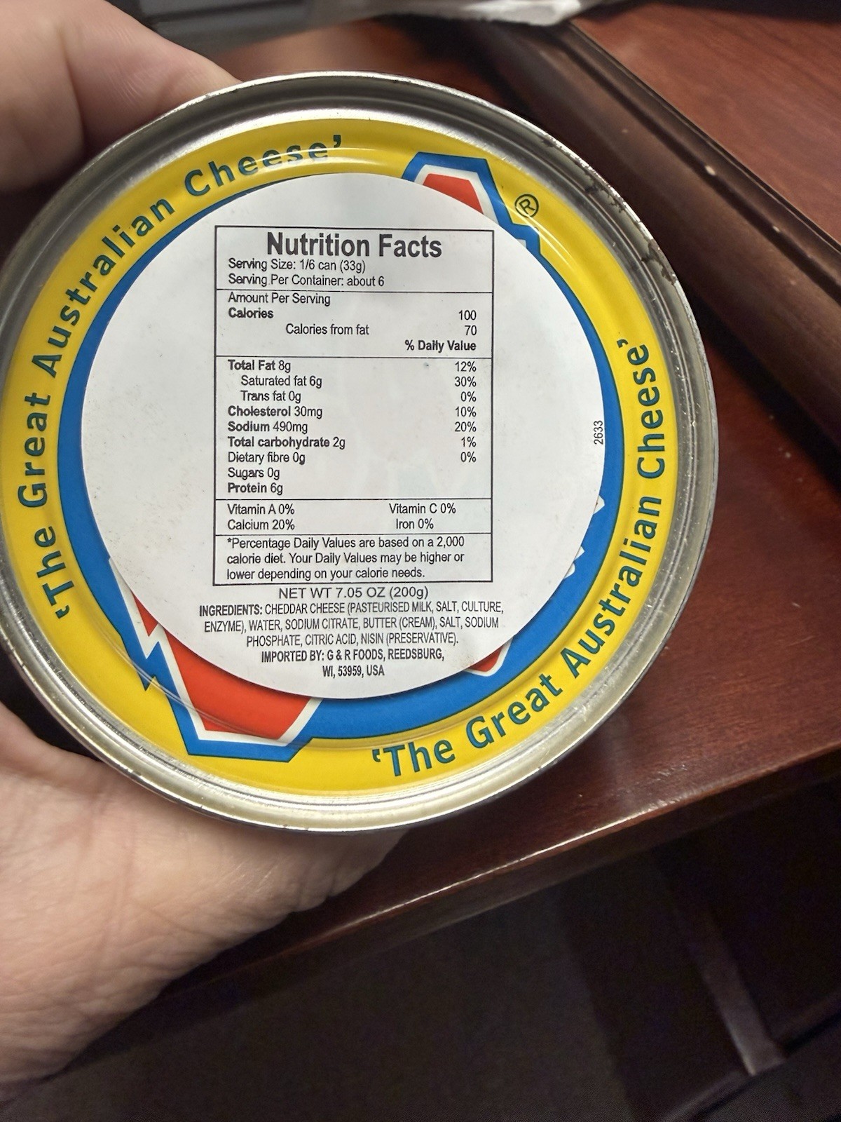 BEGA Canned Processed Cheese - 72g gallery