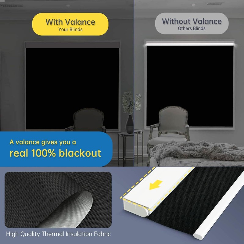 Denfoon Motorized Blinds Remotethermal Electric Blindssolar Panelcustomizable gallery