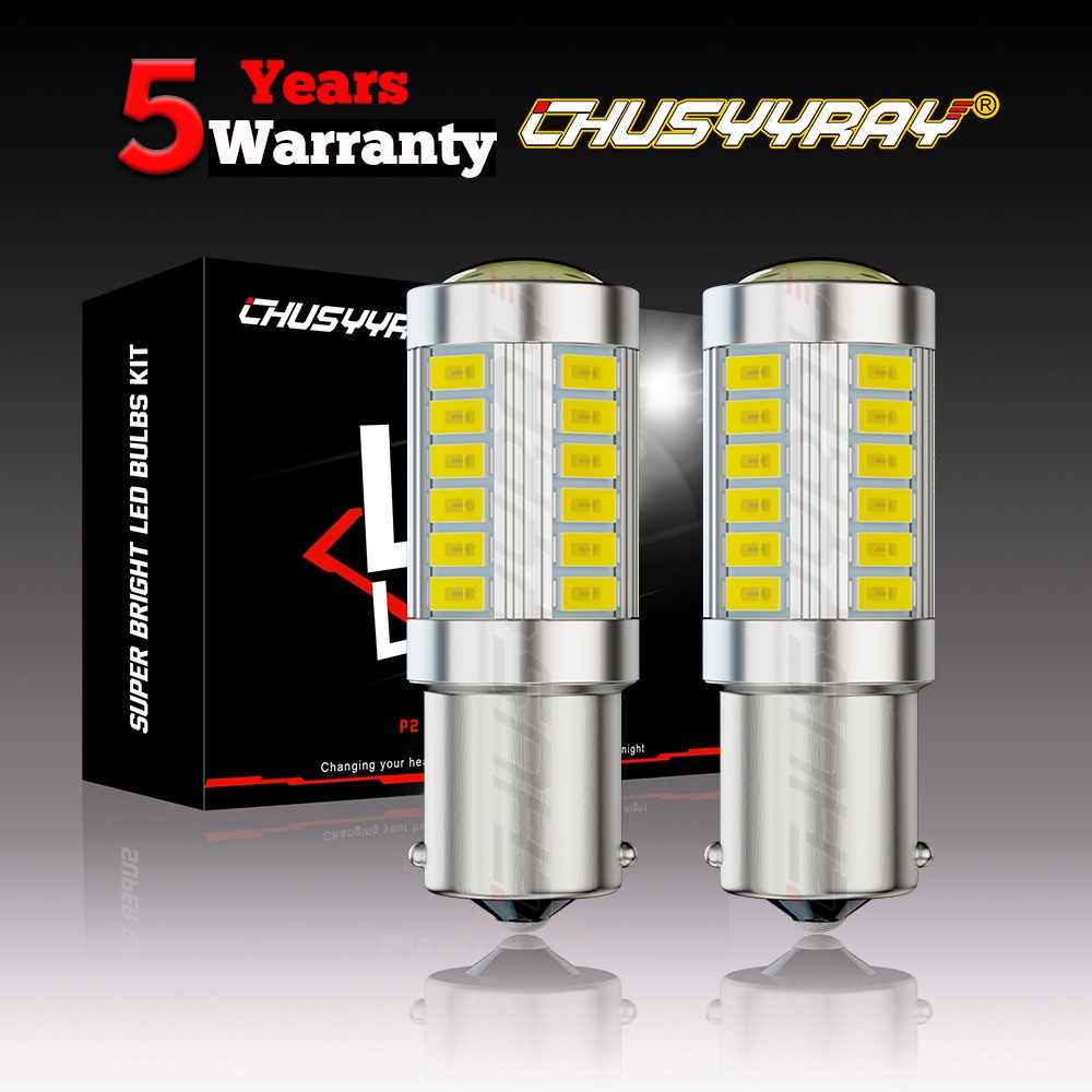 2X 1156 LED Reverse Light Canbus Error Free 110W Backup Bulbs 6000K Xenon White gallery