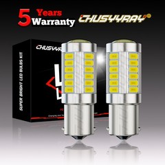 2X 1156 LED Reverse Light Canbus Error Free 110W Backup Bulbs 6000K Xenon White