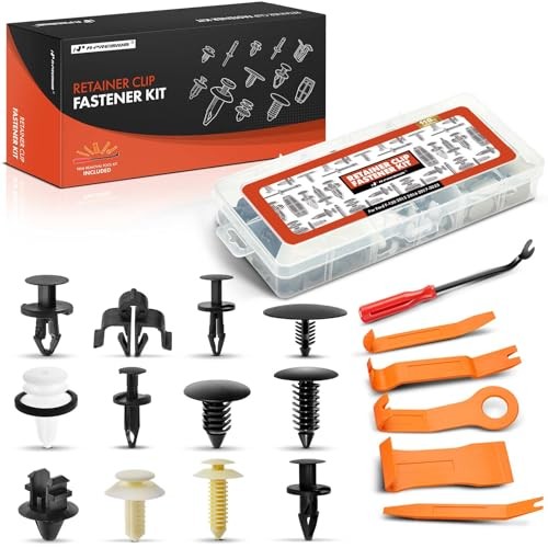 110 PCS (12 Sizes) Car Retainer Clips Kit Compatible with Ford F-150 F150 gallery